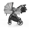 Combi Stroller ADRIA with pram body GREY